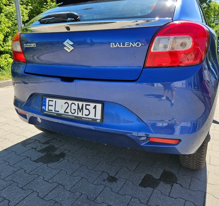 Suzuki Baleno cena 37900 przebieg: 108000, rok produkcji 2018 z Łódź małe 172